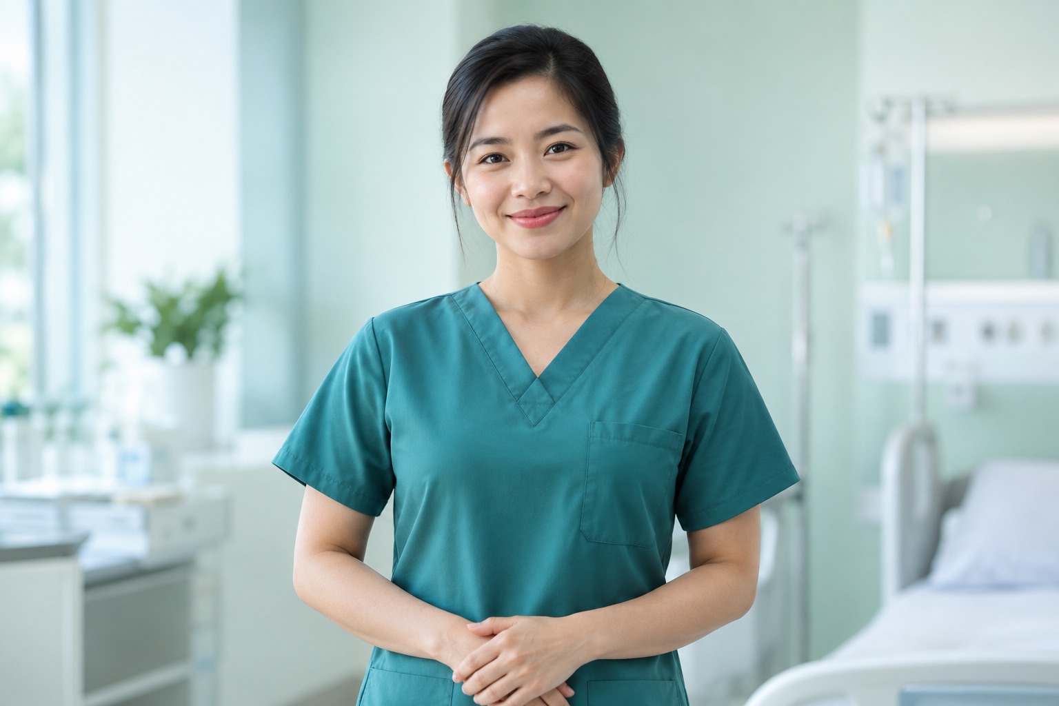 Minh họa nhân viên y tế